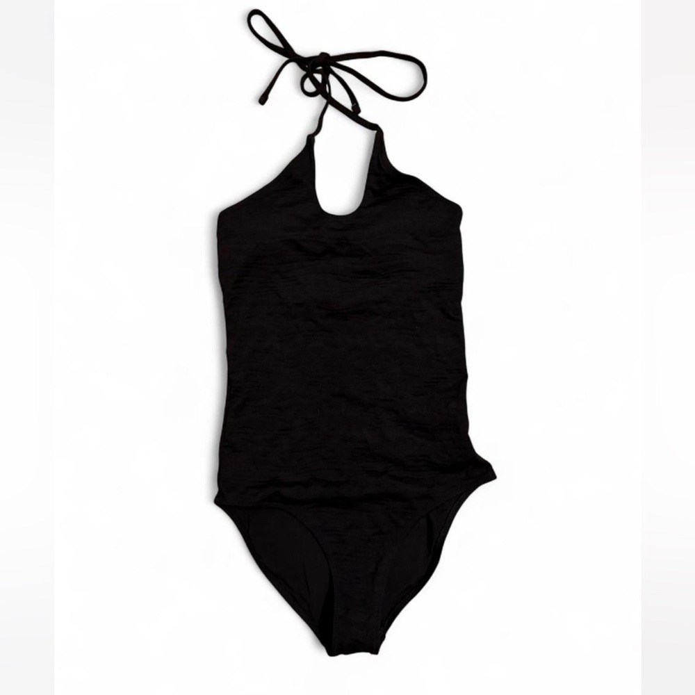Aerie Black Halter Neck Swimsuit NWT